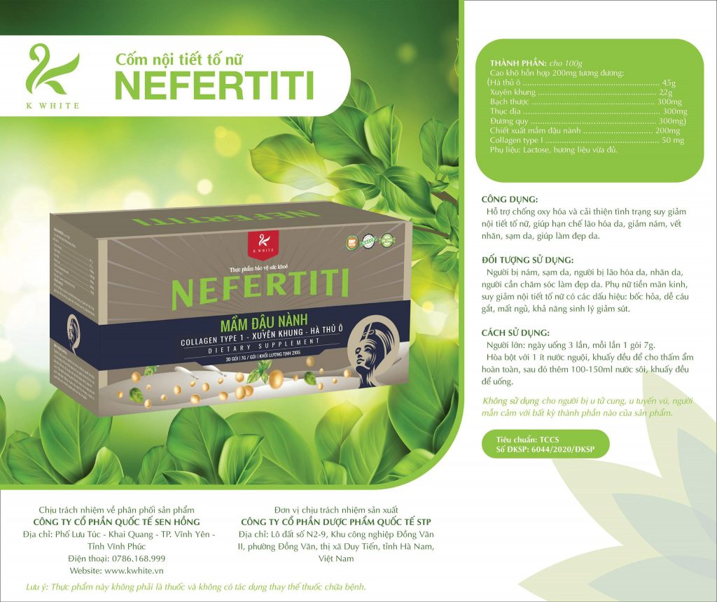 Cốm nội tiết tố nữ Nefertiti